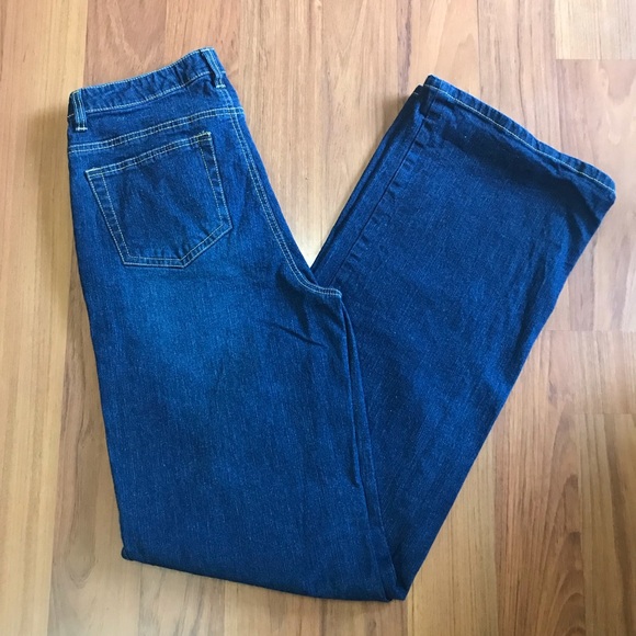 Metro Blues Womens Trouser Cut Jeans Size 10 Tall - Picture 1 of 8